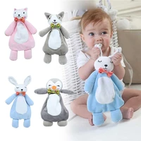 baby soother appease towel soft animal doll teether infant comfort sleeping toy pacifier comforter toddler plush soothing toys