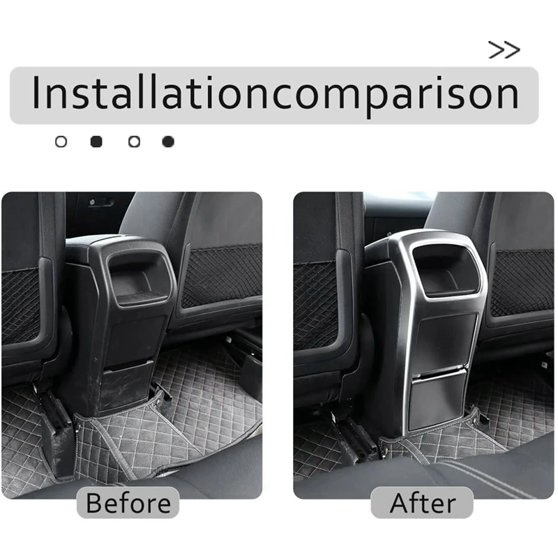 

Car Rear Row Air Conditioning Vent Outlet Cover Trim for Mercedes Benz B Class B200 W247 2019 2020