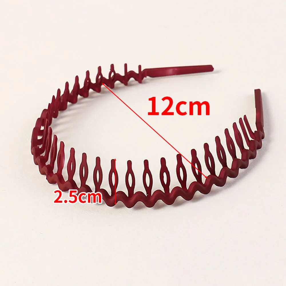 

1pcs Hair Hoop Hairbands Hair Hoop Women Teeth Hair Accessories Headband Simple Headdress Solid Color Fashion Hair Accessories