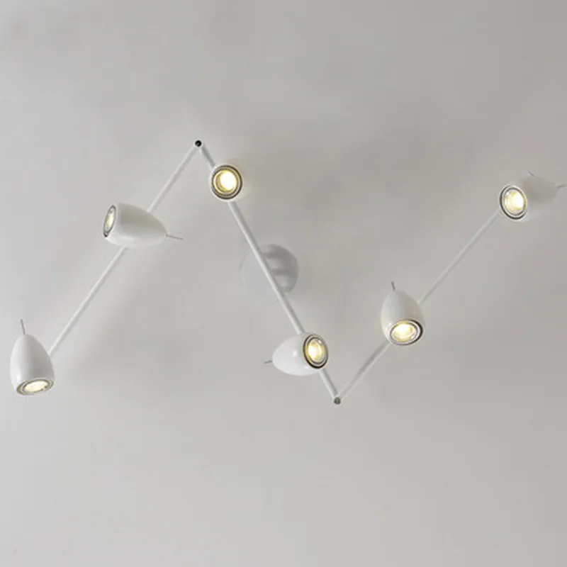 Современный простой вращающийся светодиодный потолочный светильник