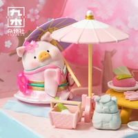 canned pig lulu hanami series blind box toy caja ciega girl anime character decoration model birthday gift mystery box desk