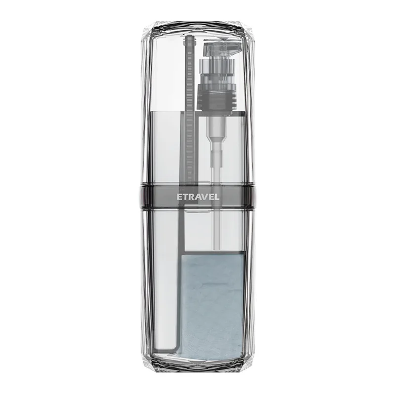 6PCS Gray DINIWELL переносные комплекты для путешествий, стакан для зубной щетки, держатель чашки для полоскания, зубная паста, зубная щетка, аксессуары для полотенец - Цвет: 6PCS Gray