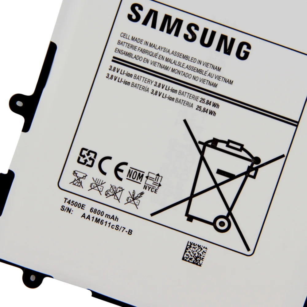 Оригинальный аккумулятор для планшета T4500E T4500C T4500K Samsung GALAXY Tab3 P5210 P5200 P5220