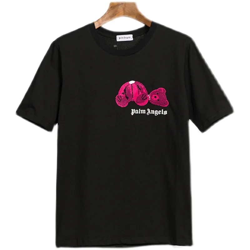 Футболка унисекс в стиле хип-хоп с коротким рукавом и круглым вырезом | Мужская