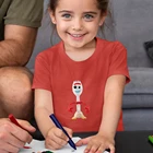 Милые детские футболки, модные удобные повседневные Летние футболки для улицы, новые продукты, Детская футболка унисекс с коротким рукавом и круглым вырезом