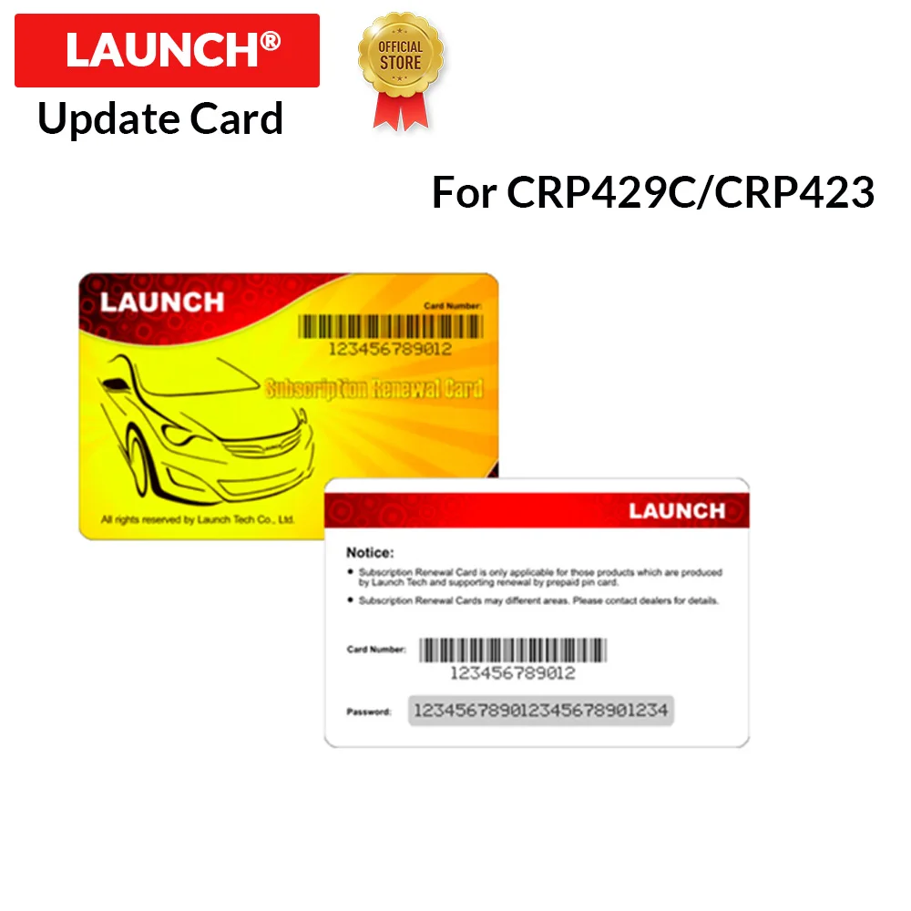 Программное обеспечение LAUNCH Pin для карт поддержка обновления X431 CRP429C / CRP423 CRP909 CRP909E - Фото №1