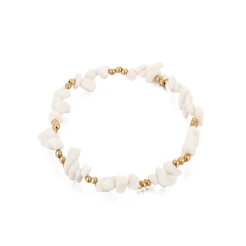 8483-3 Tocona 11 Стиль Boho летние пляжные красочные бисерные браслеты для Для женщин панцирь черепахи кисточкой ножной браслет Cheville accesorios mujer - Окраска металла: 8483-3