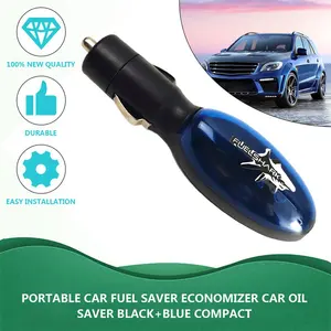 1PCS New Portable Car Fuel Saver For Vehicles Gas Fuel Economizer Save Auto Oil Features Plug Cigare in Pakistan
