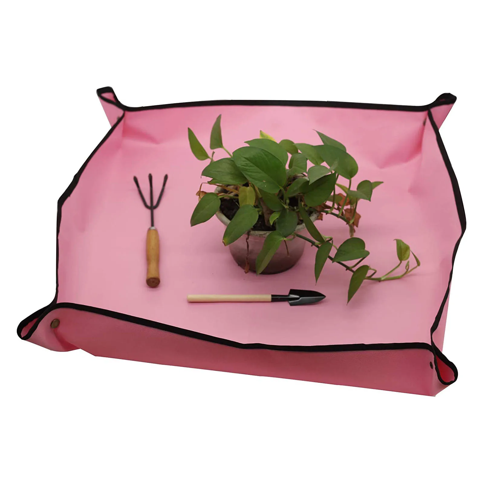 

Planting Mat PE Gardening Potting Mat Gardening Pad Flowerpot Transplanting Pot Mats Anti Dirty PE Gardening Potting Mat Foldabl