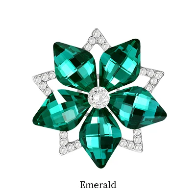 Emerald Кристалл в форме звезды бусины стильные стразы стекло pointback Серебрянное основание сшить страз для DIY свадебное платье ювелирные изделия аксессуары - Цвет: Emerald