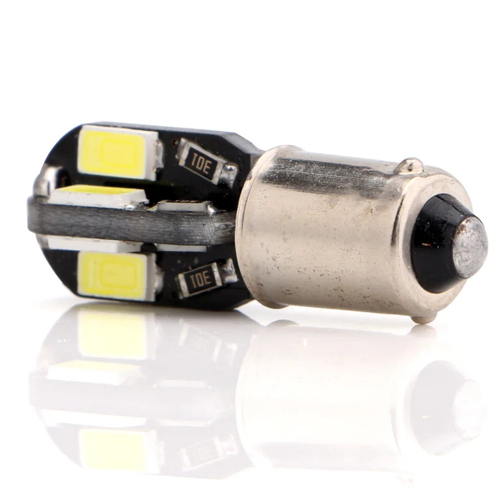 

Ba9s 5630 8smd Car Side Lamp Foreign Trade Hot Sale Ultra Bright LED Lamp W5w Decoding License Plate Lamp Car Led Light