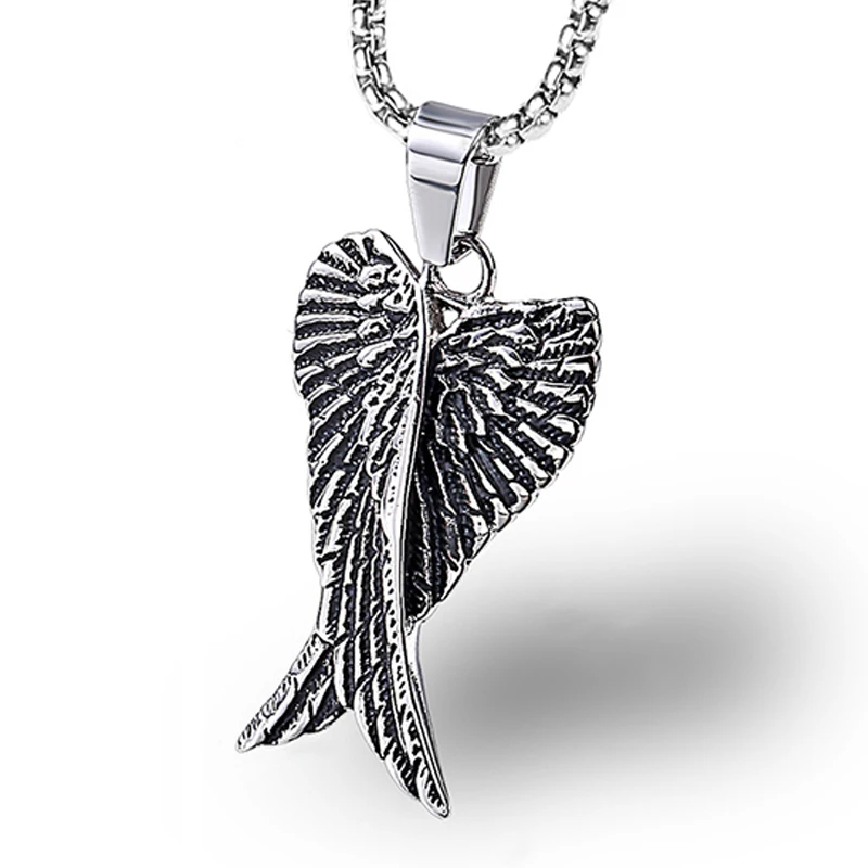Модные Ретро ювелирные изделия RIR для мужчин и женщин серебряный цвет Крыло