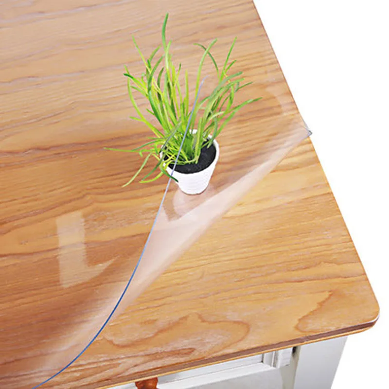 Водонепроницаемая ПВХ скатерть прозрачное покрытие для стола кухонный узор