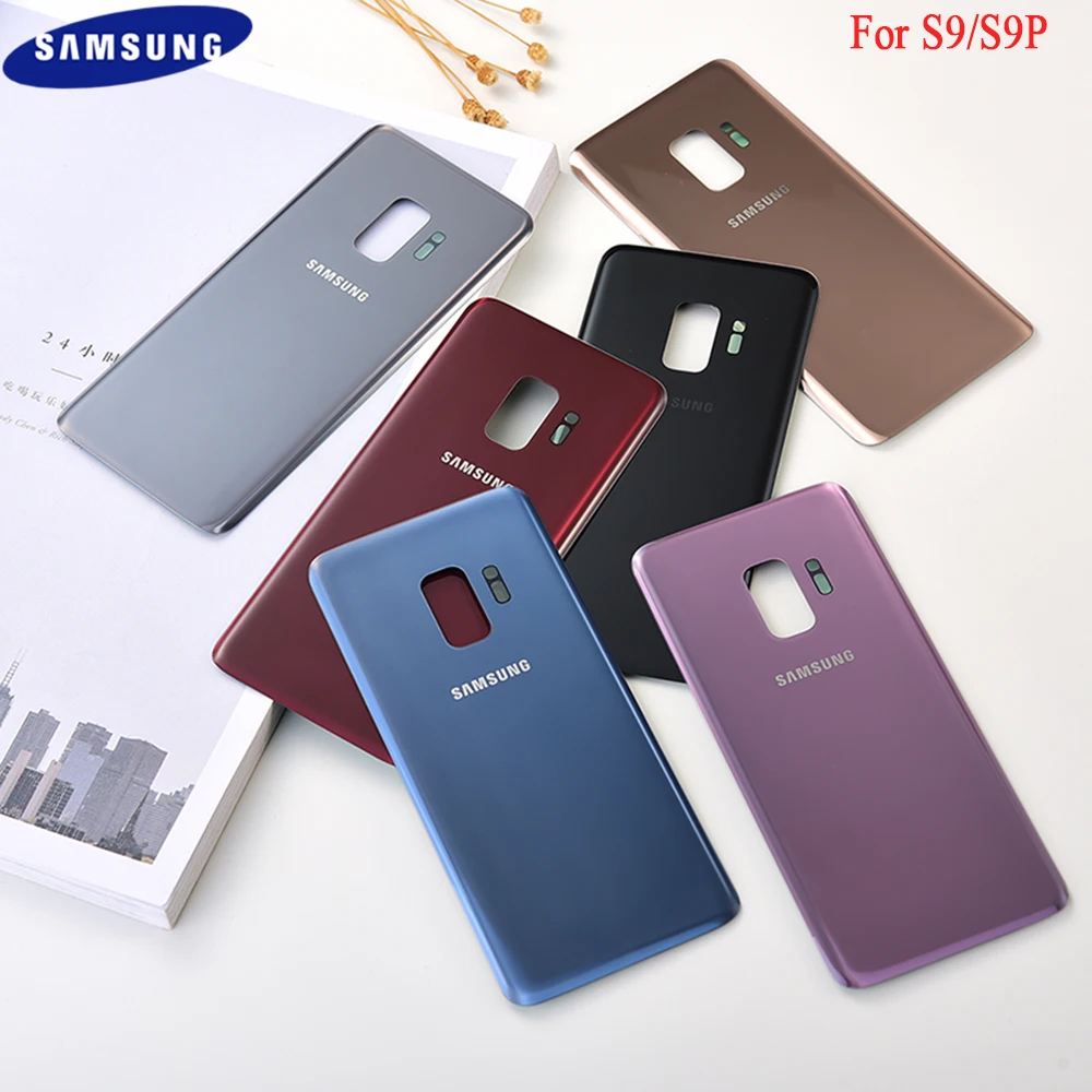 Оригинальный чехол для Samsung S9/S9 Plus с задней батареей корпус из 3D стекла Galaxy + G9600 G9650