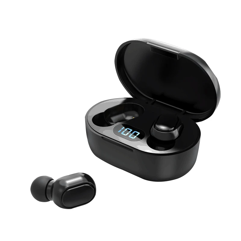 

In-ear TWS Wireless Bluetooth Headsets Earphones Stereo Headphones Sport Noise Cancelling Mini Earbuds for All Smart Phone