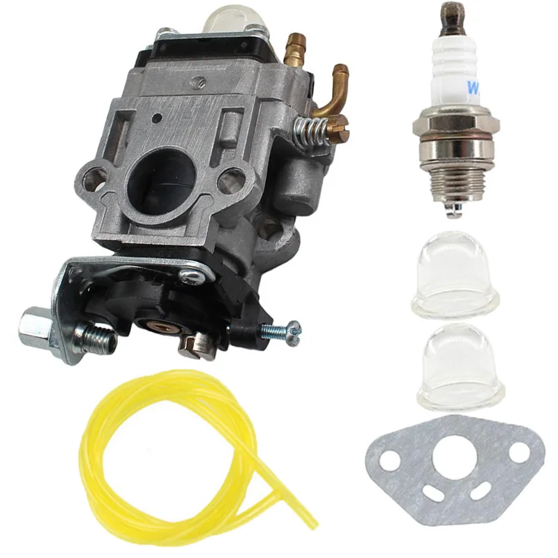 

Carburetor Kit 10mm For Weedeater 1E34F 1E36F TU26 TL26 Brush Cutter 26cc 33cc Brush Cutter Grass Trimmer Accessories Parts