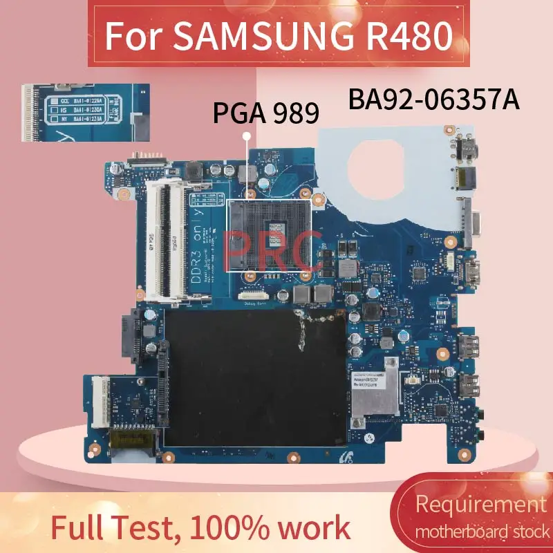 BA92-06357A  SAMSUNG R480 NP-R480     BA41-01230A HM55 DDR3    