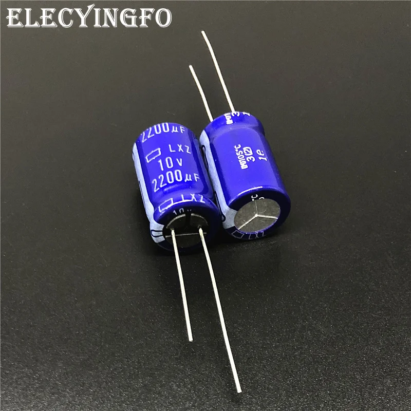 10 шт. 2200 мкФ 10V2200uf NIPPON NCC лдз серии 12 5x20 мм ультра низким сопротивлением 10V2200uF
