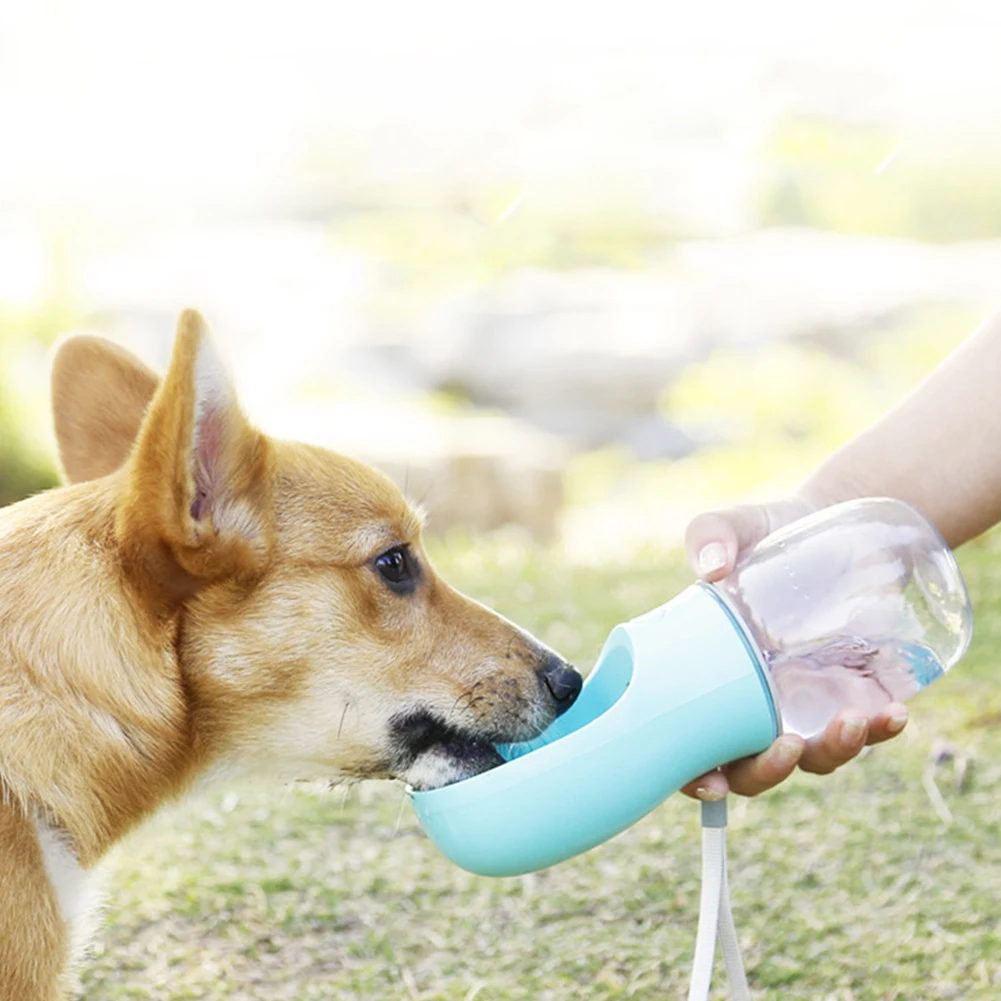 Pet Dog бутылка для воды портативная небольших средних и больших собак Герметичная