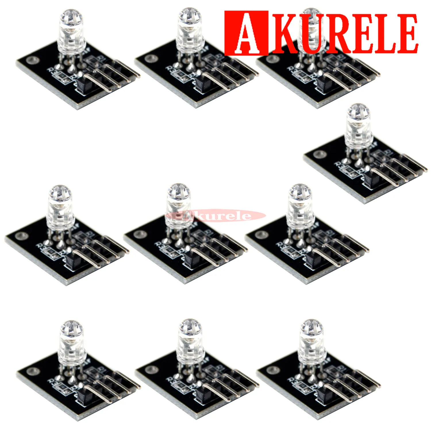 10 шт. разноцветные светодиодные сенсорные модули 4pin FZ0455 KEYES Для Arduino|module for arduino|module