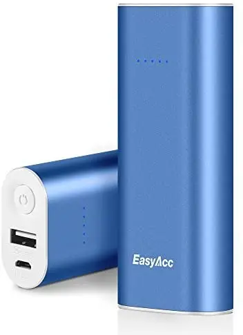 EasyAcc 2nd Gen. Metal 6400mAh Power Bank Bar внешний аккумулятор портативное зарядное устройство