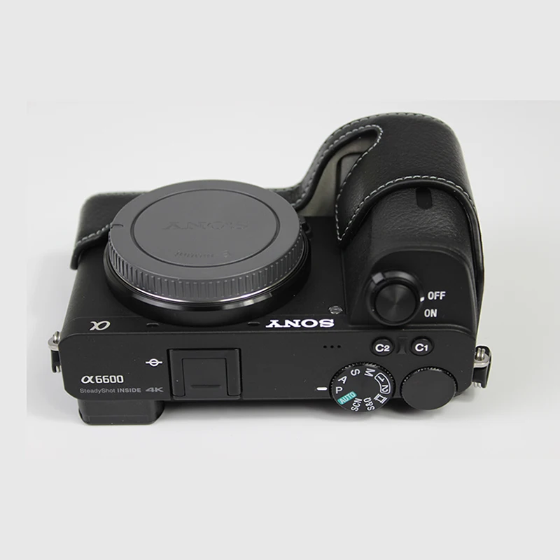 Чехол из натуральной кожи для камеры SONY A6600|Сумки фото-/видеокамеры| |