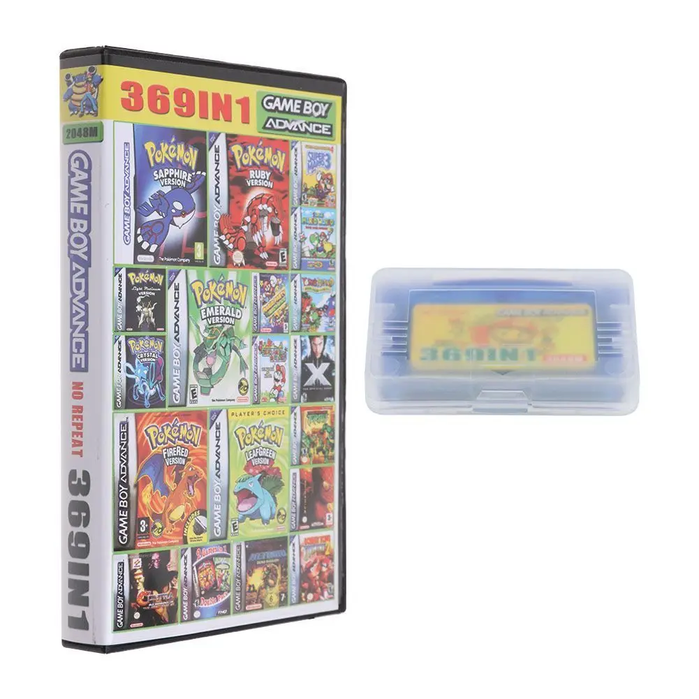 Картридж игровой 32 битный для мультиигр 369 в 1 | Электроника