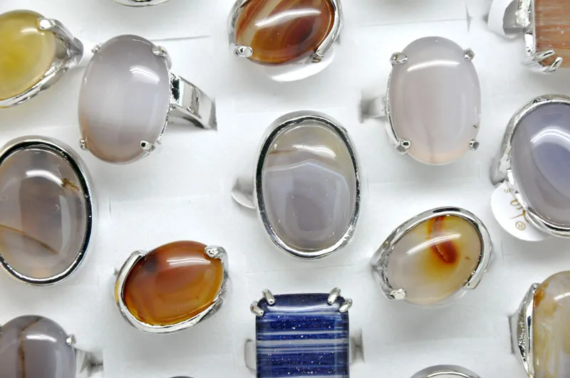 

Роскошные серые и синие кольца с кристаллами для женщин, серебряный цвет, кольцо на палец, модные ювелирные изделия, оптовая продажа, 20 шт.