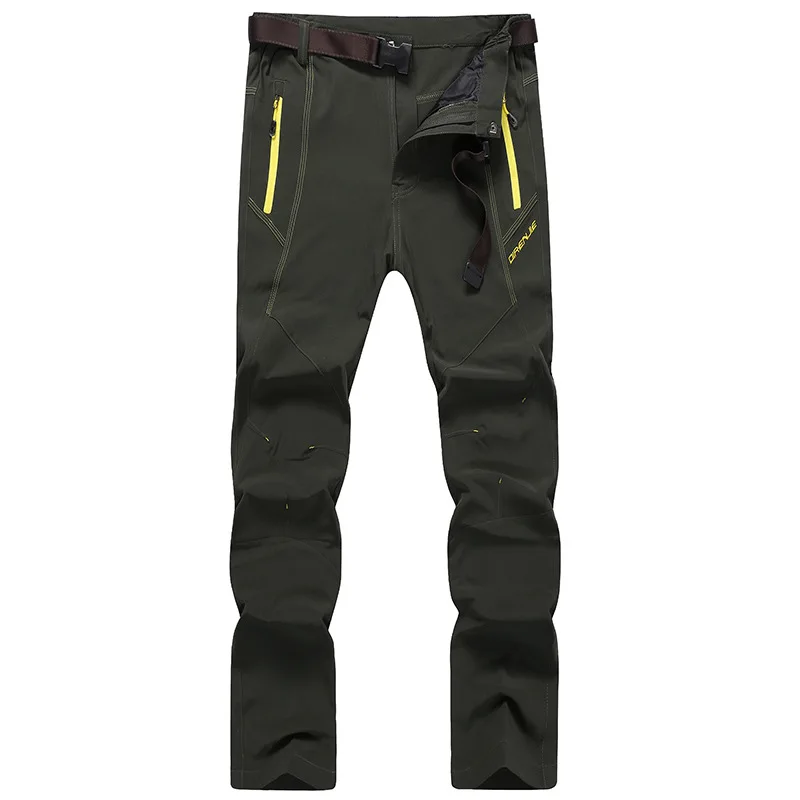 Мужские штаны для пешего туризма зимние толстые теплые ветрозащитные