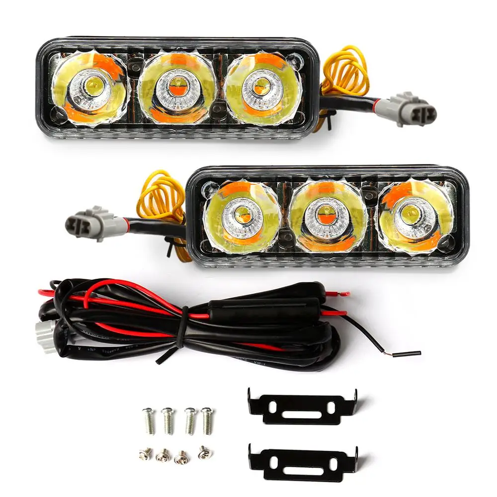 Волшебная ColorM высокое Мощность 2 шт. 6LED 9W универсальноедля автомобиля светильник