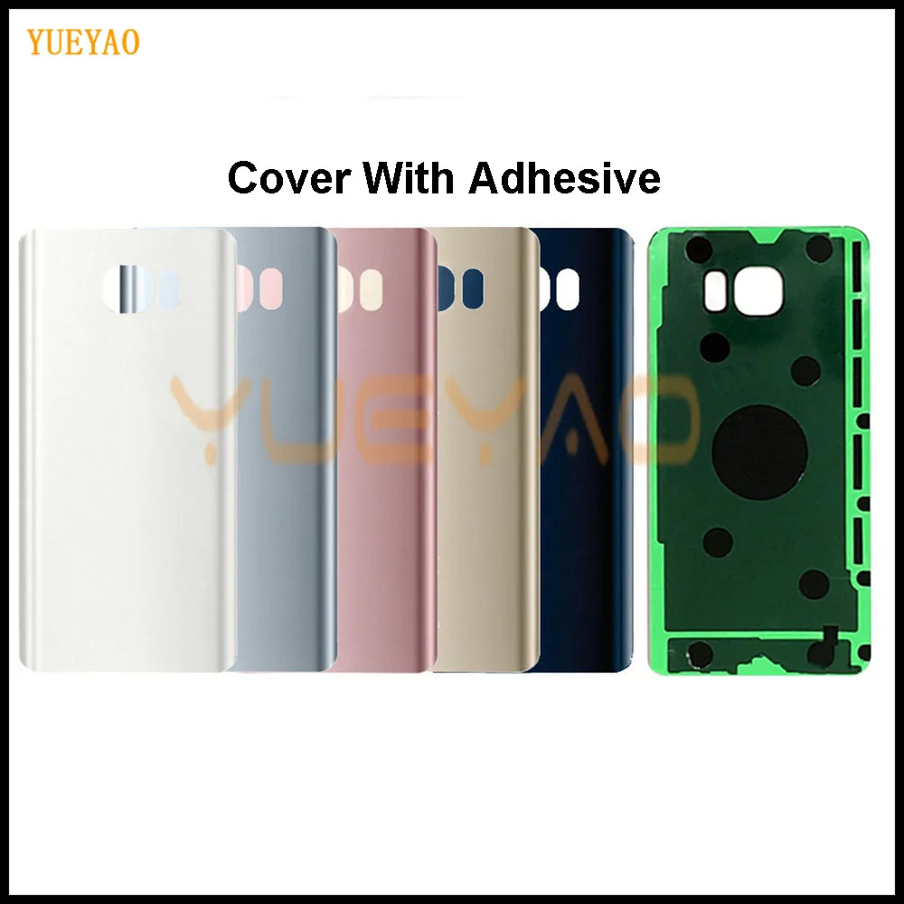 N920 для samsung Galaxy Note5 Note 5 задняя крышка батарейного отсека 3D стеклянная корпуса