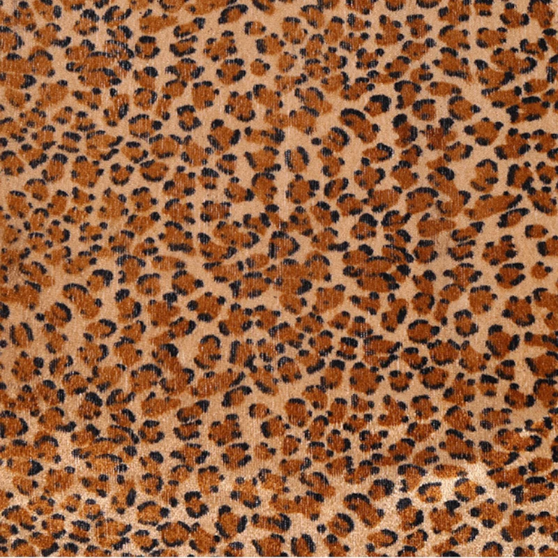 

Leopard Print Fabric Zoo Multi Animal Skin Print Velvet Fabric For Stage Decor,Soft Cover,Home Textile Fabric By The Meter