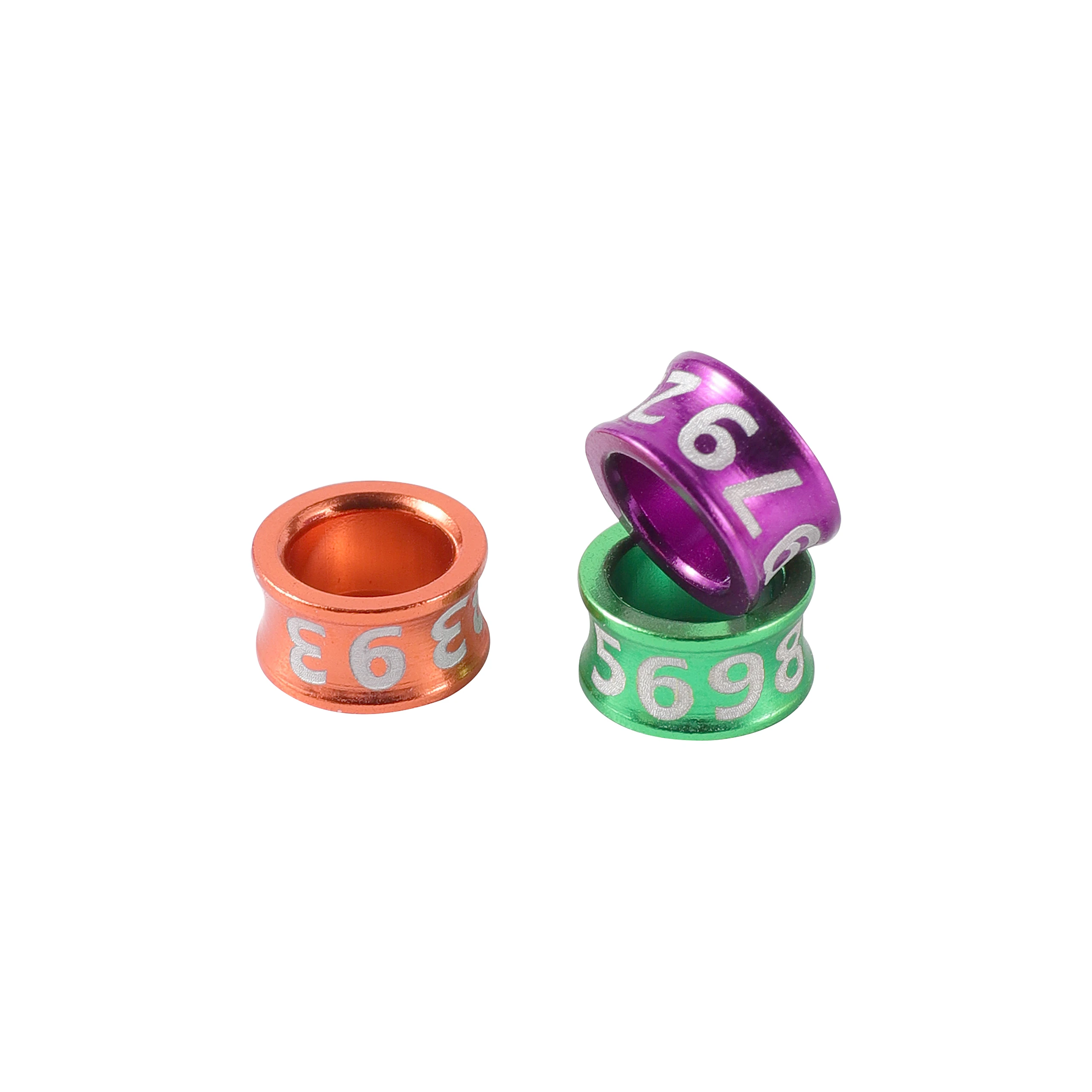 4 мм/4 7 мм алюминиевое кольцо для птиц с номером летающих тренировок на открытом