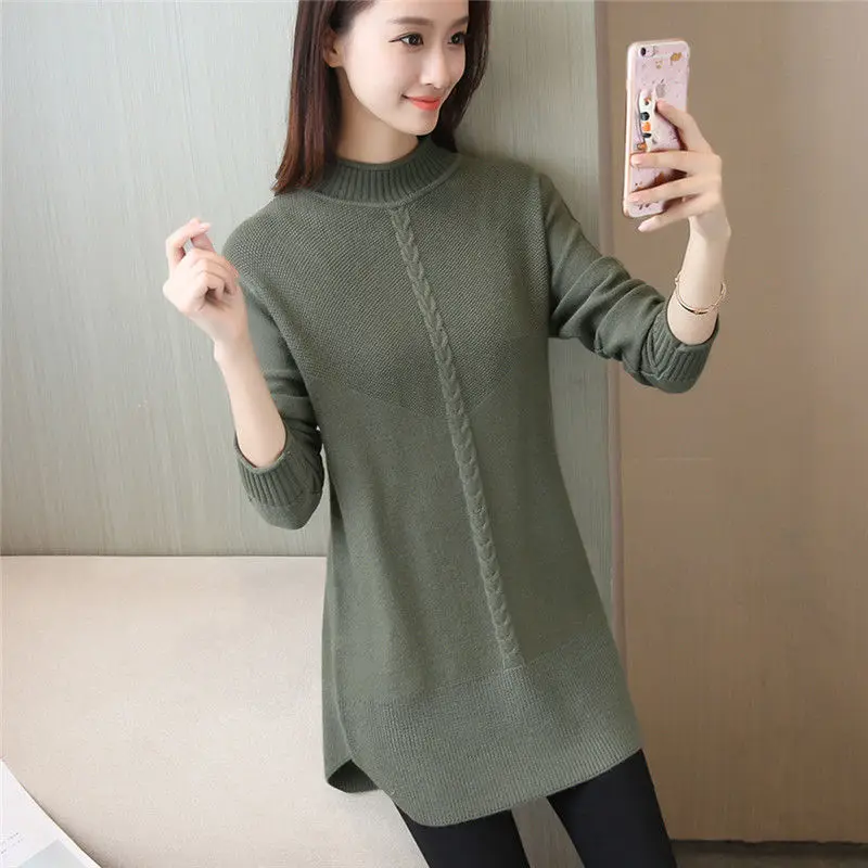 

Vy1070 2020 spring autumn winter new women fashion casual warm nice Sweater woman female OL turtleneck oversized sweater
