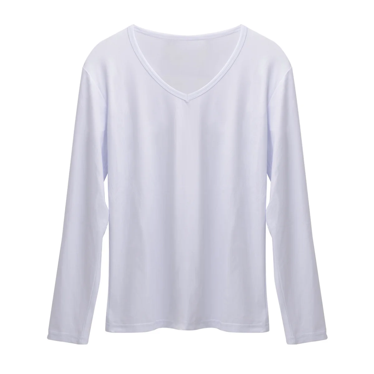 Мужская приталенная рубашка с длинным рукавом Повседневная однотонная Базовая