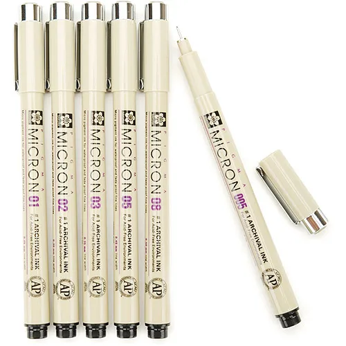 Sakura Pigma Micron ручка для рисования 1 шт. гелевая канцелярские принадлежности товары