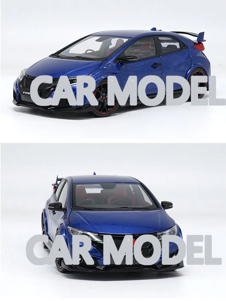 1:18 Масштаб сплава игрушечные транспортные средства Ebbro CIVIC Тип R автомобиль модель детских игрушечных автомобилей авторизованный игрушки для детей