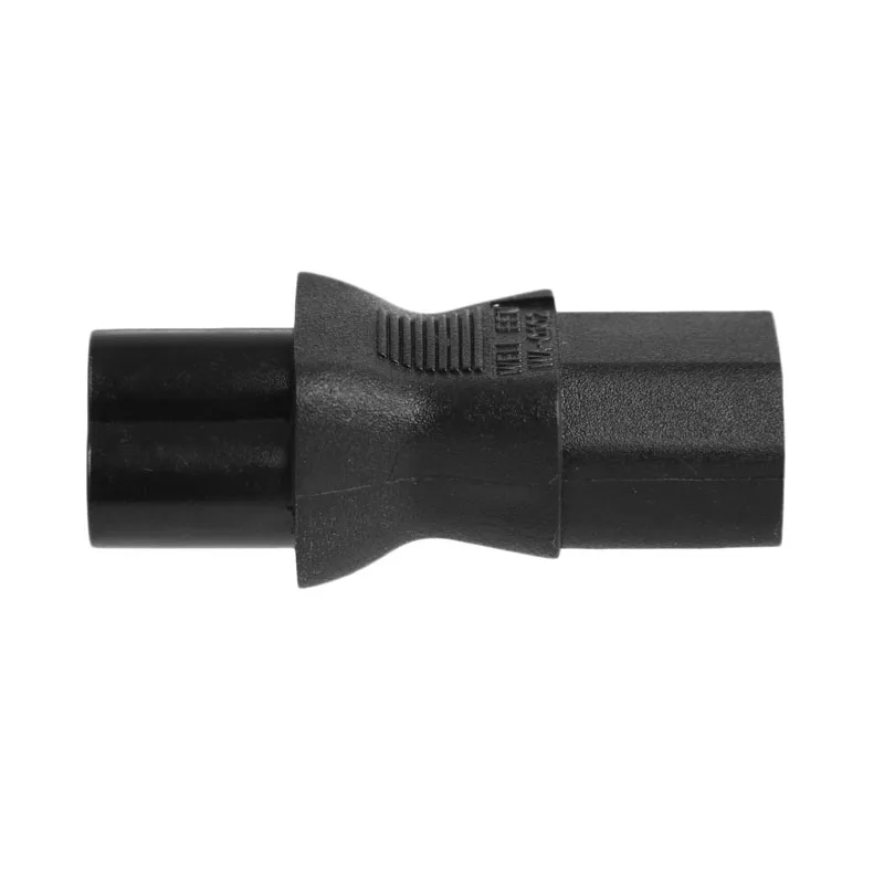 IEC 320 3-Pin C13 мама к C6 мужской Cloverleaf Plug AC адаптер питания конвертер |