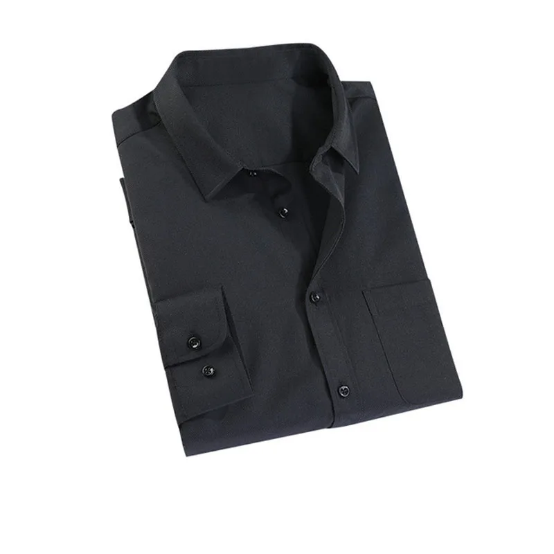 

Spring Autumn men shirts 5XL 6XL 7XL Bust 152cm large size long sleeve shirt men