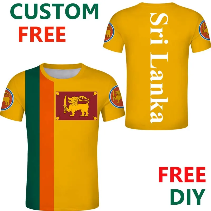Мужская футболка на заказ из Шри-Ланки спортивная женская с надписью сделай сам