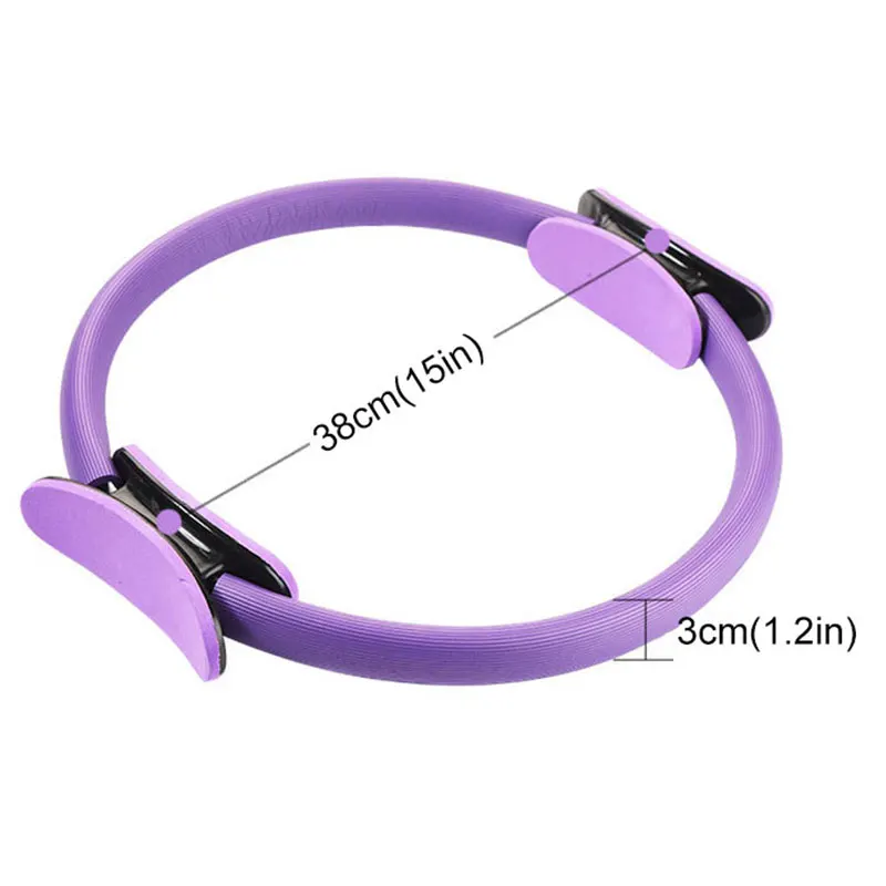 Профессиональный йога круг обруч для пилатеса спортивные двойной захват Для