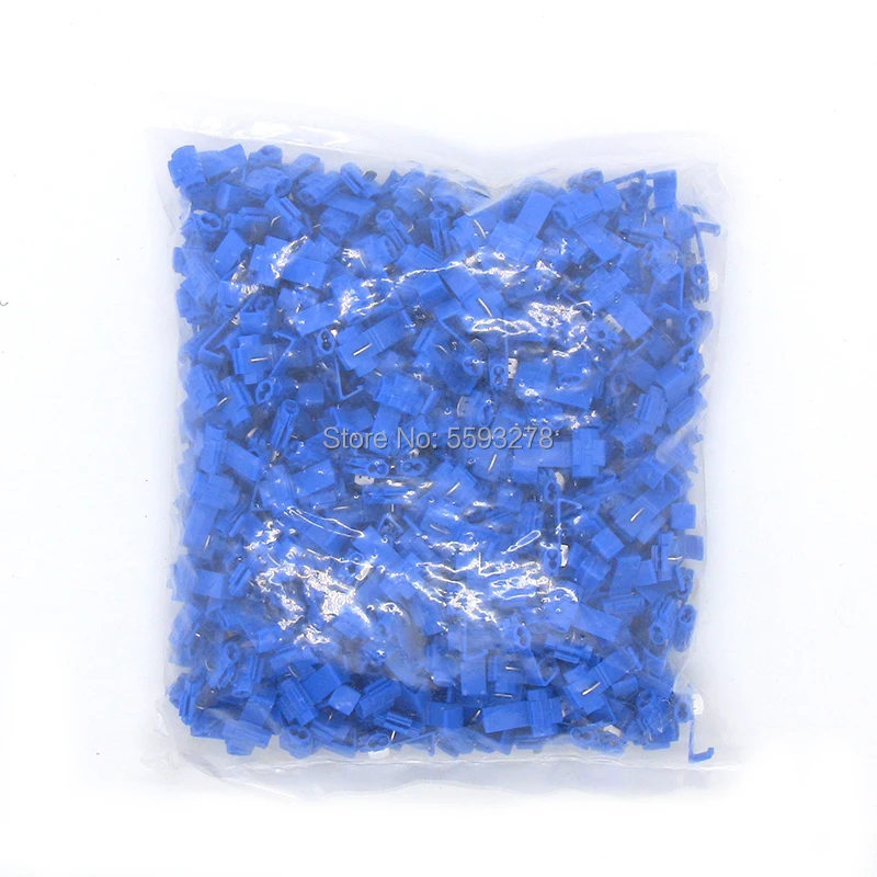 20PCS/LOT LOCK QUICK SPLICE WIRE CONNECTORS 10-22 AWG Cable Crimp Connectors Electrical Wire Terminals Blue Connector | Обустройство