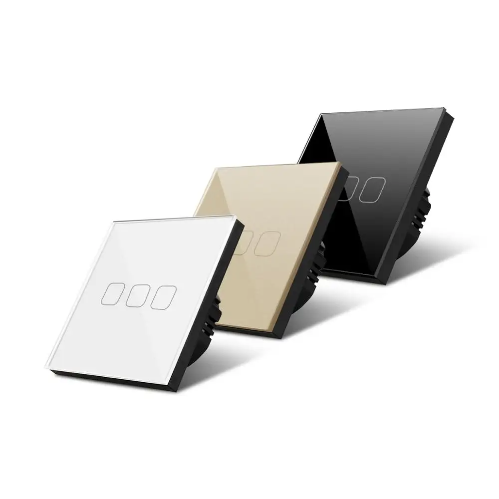 Светильник переключатель с сенсорным экраном Сенсор Управление EU/UK Стандартный