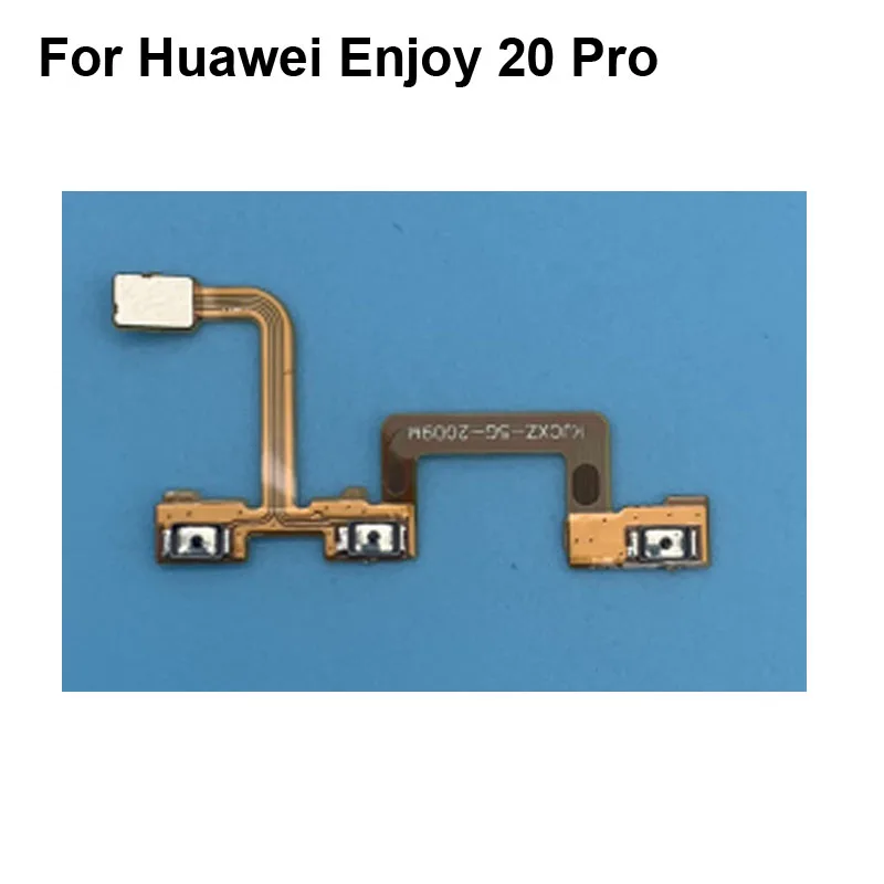 

Для Huawei Enjoy 20 Pro гибкий кабель для кнопки регулировки громкости для Huawei Enjoy 20Pro громкости вверх вниз разъем боковые кнопки ленты кабель Запчас...