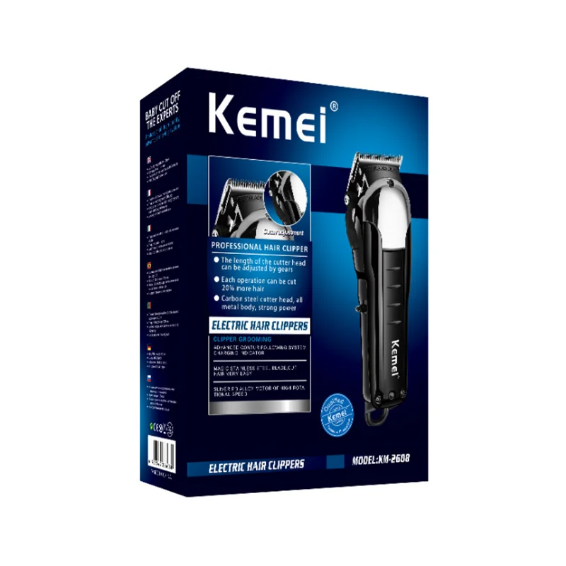

Kemei Powerful Haircut Machine Barber Hair Clipper Professional Cordless Hair Trimmer Electric Hair Cutting Beard Razor