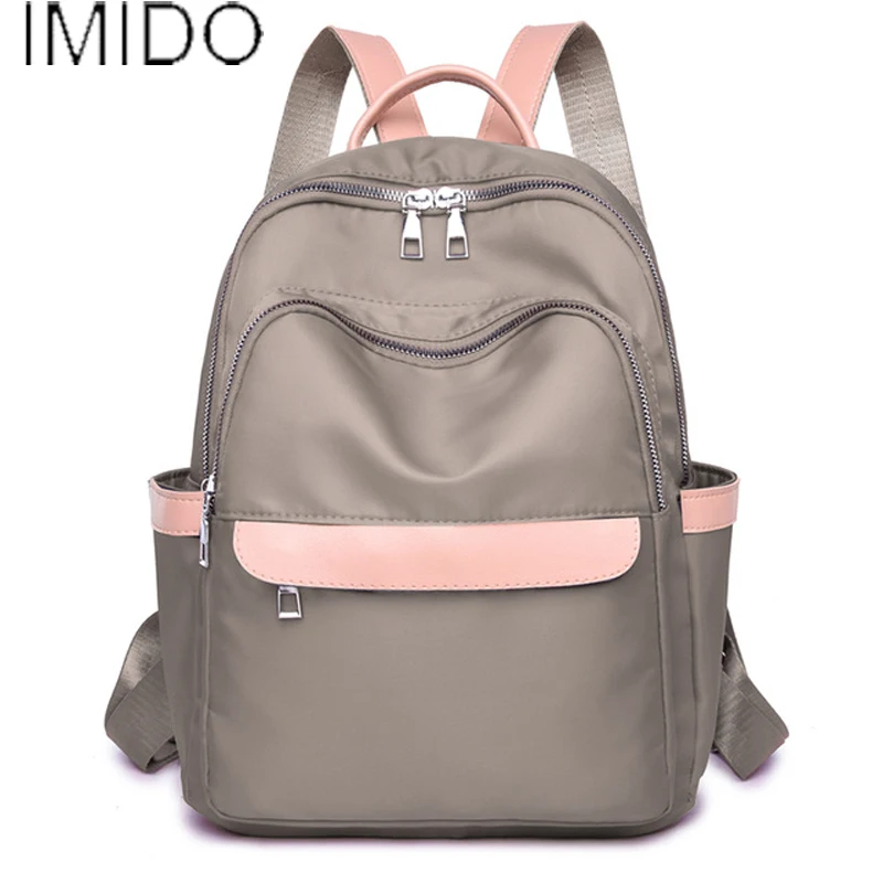 Водонепроницаемый рюкзак женские школьные сумки сумка через плечо для