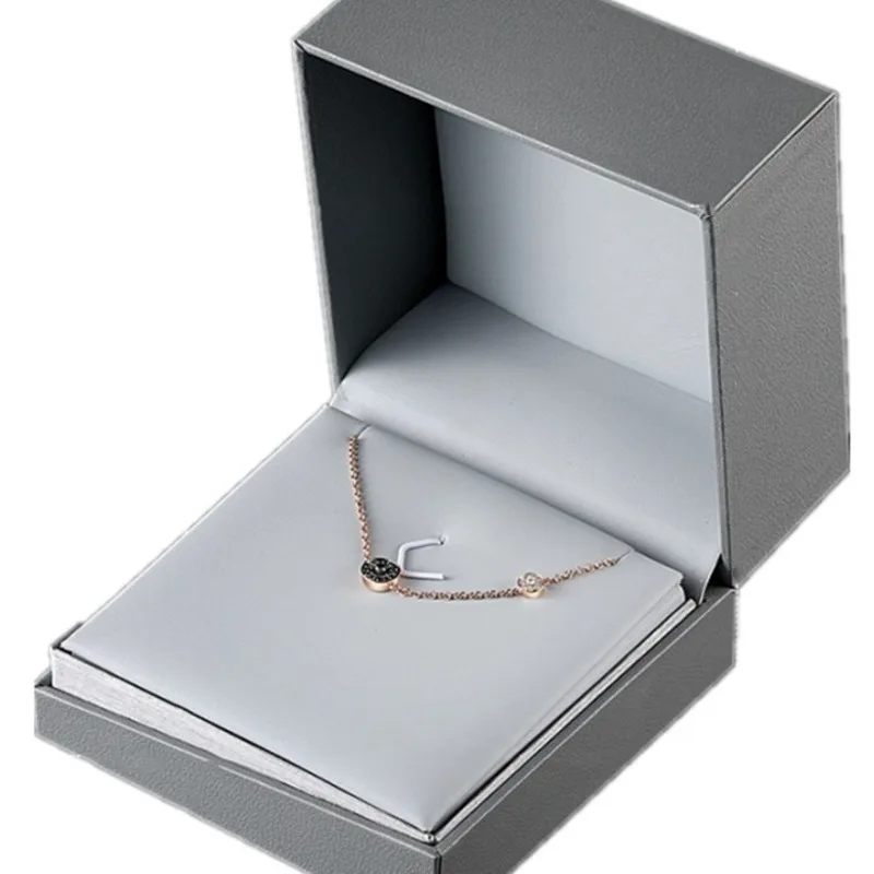 

2020 new high quality SWA elegant temperament simple geometric crystal round black crystal bracelet female bracelet