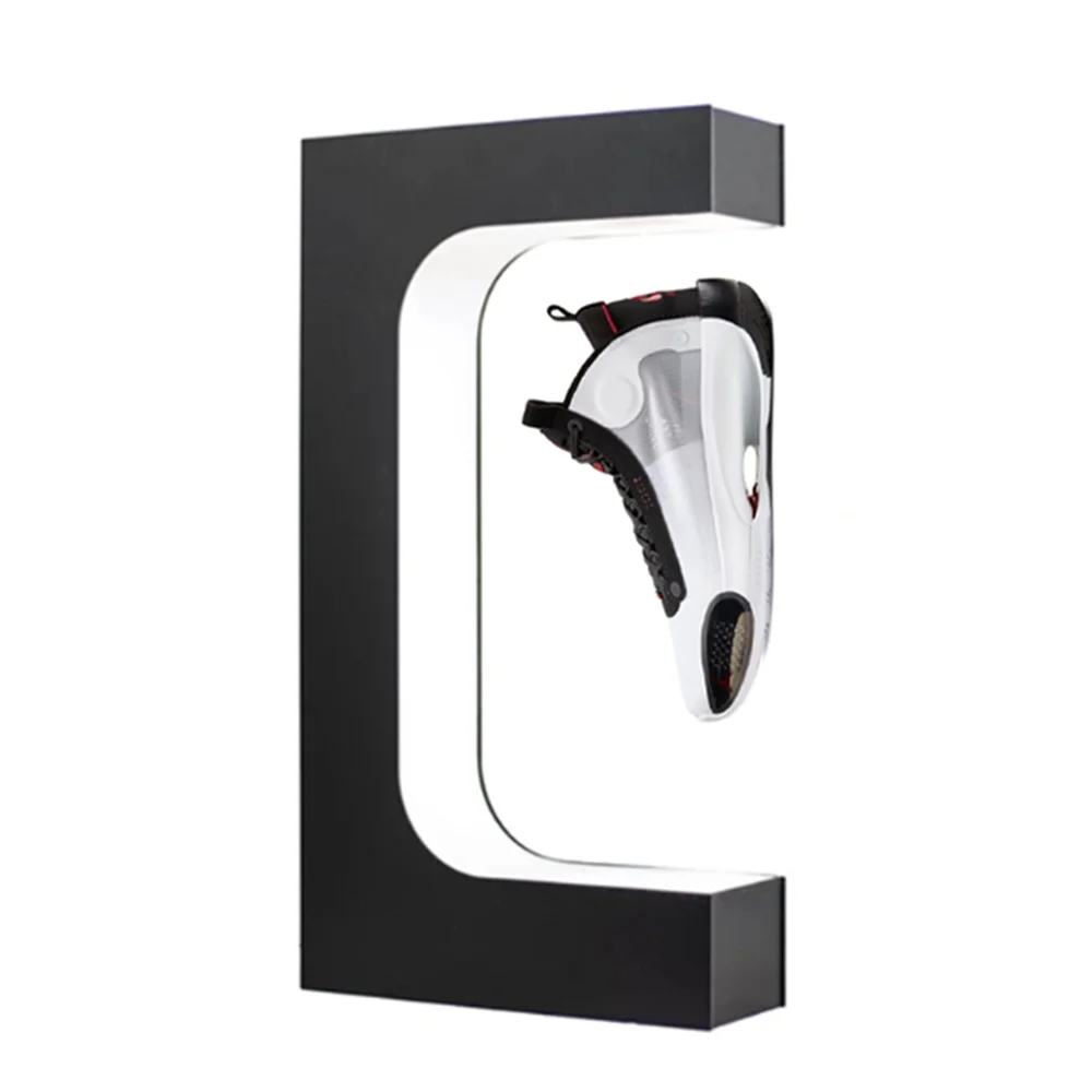 Магнитная левитация обуви дисплей 360 градусов вращения продукта образец стенд