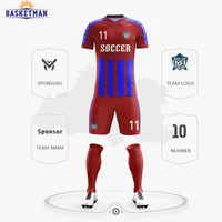 vintage soccer uniform for men tracksuit full sublimation team name logo print sportswear training short sleeve football jerseys