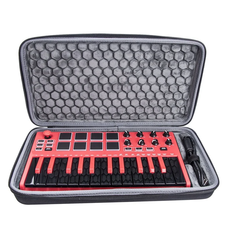 Жесткий Чехол для Akai Professional Fire или MPK Mini MKII Play хранения клавиатуры дорожная